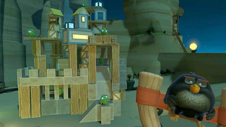 An official picture of Angry Birds VR: Isle of Pigs, one of the best Angry Birds games for PS5.