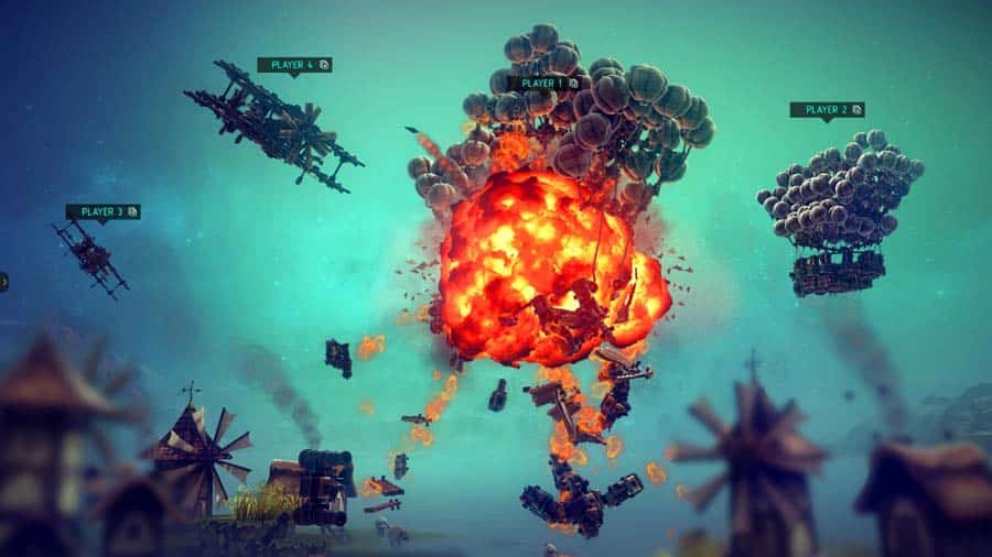 A wallpaper of Besiege, one of the best Angry Birds games for Steam.