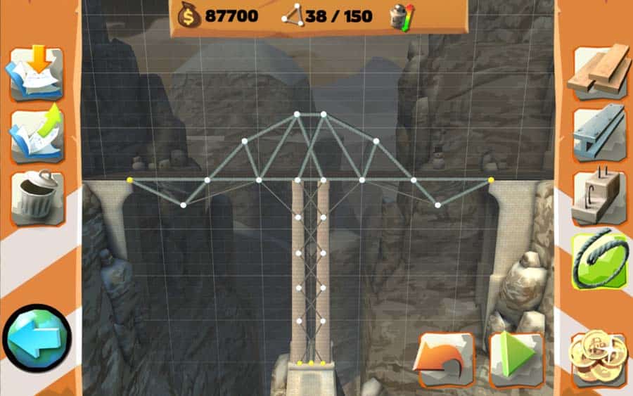 A picture of Bridge Constructor Playground, one of the best Angry Birds games for Steam.