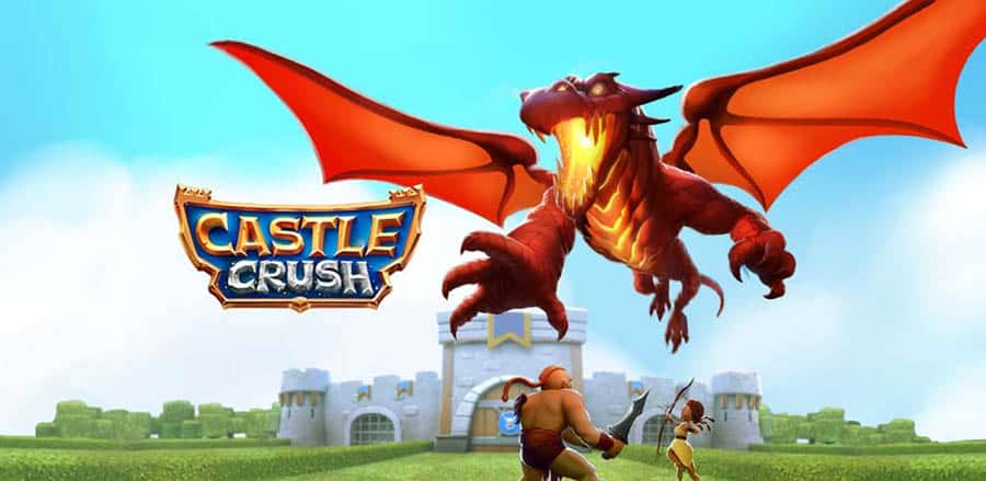 An official picture of Castle Crush, one of the best artillery games on Android.