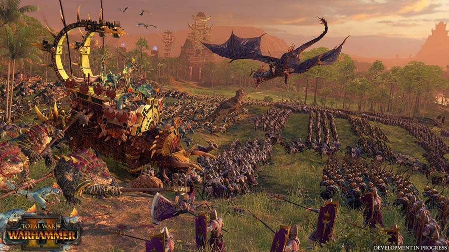 An official picture of Total War: WARHAMMER II.