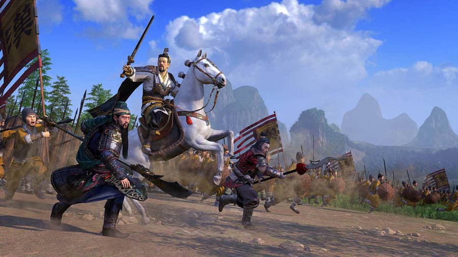 A Wallpaper of Total War: Three Kingdoms.