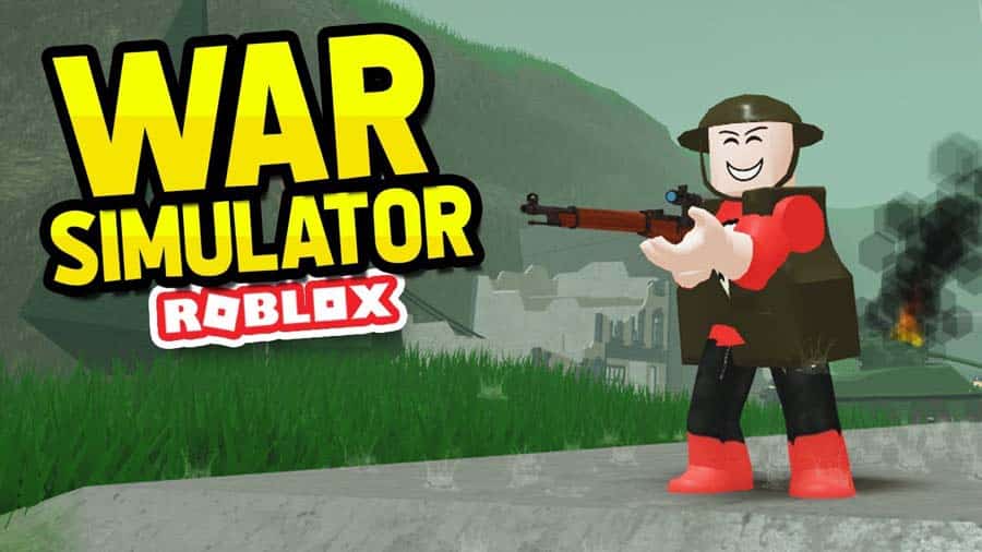 A picture of War Simulator, one of the best artillery games for Roblox.