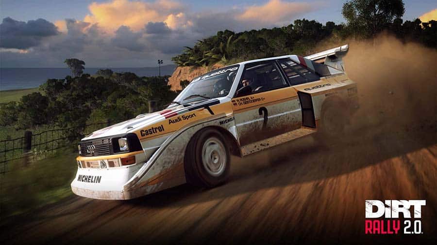 The Official Picture of Dirt Rally 2.0.