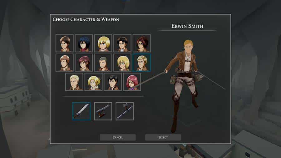 A picture of Attack on Titan – Fan Game, one of the best Attack on Titan games for iOS.