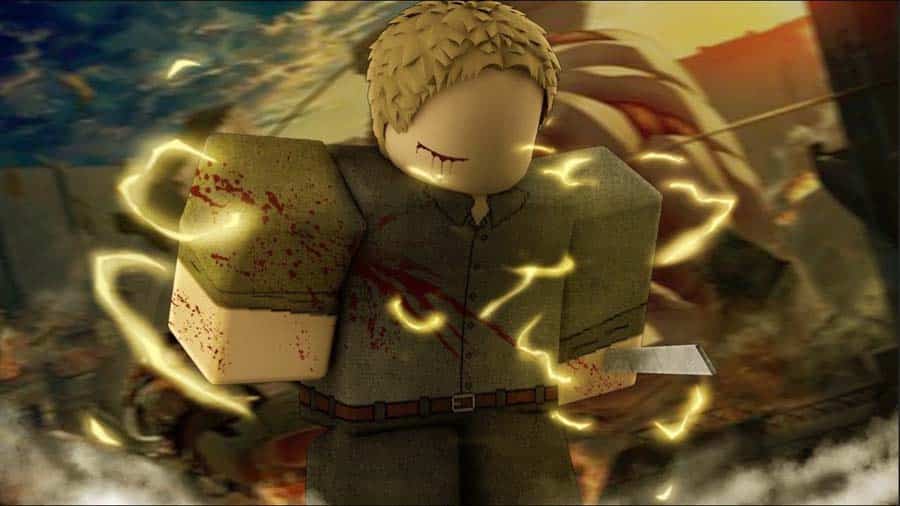 A picture of Attack on Titan: Freedom Awaits, one of the best Attack on Titan games for Roblox.