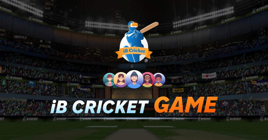 A wallpaper of iB Cricket, one of the best cricket games for PC.