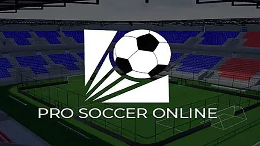 A picture of Pro Soccer Online, one of the best football manager games on Steam.