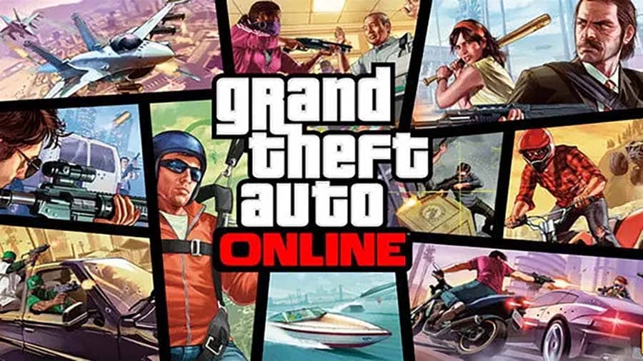 A picture of Grand Theft Auto Online, one of the best Grand Theft Auto games for PS5.