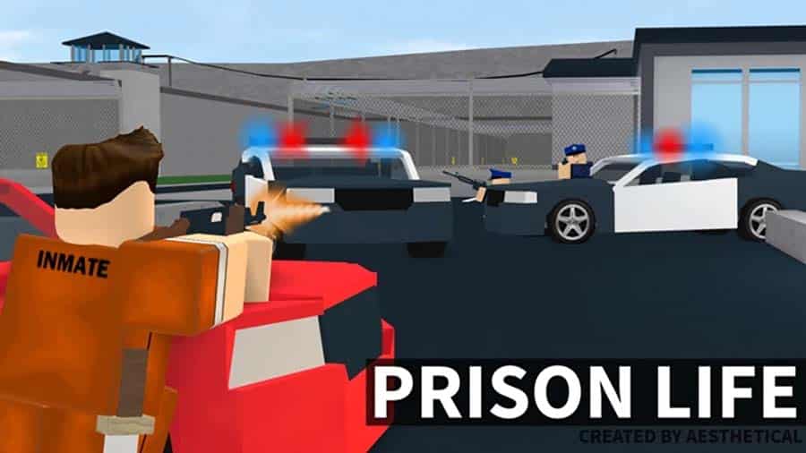 An official picture of Prison Life, one of the best Grand Theft Auto games for Roblox.