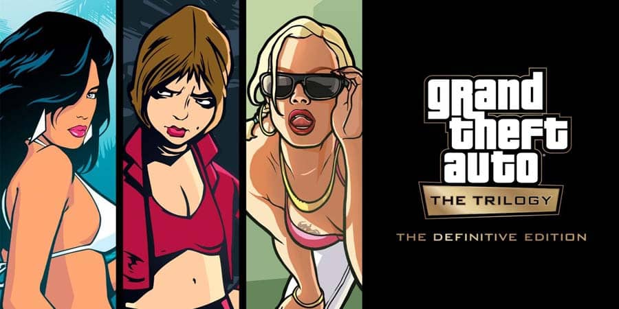 An official picture of Grand Theft Auto: The Trilogy – The Definitive Edition.