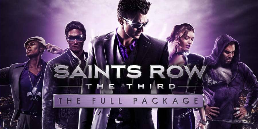 A wallpaper of Saints Row: The Third – The Full Package.