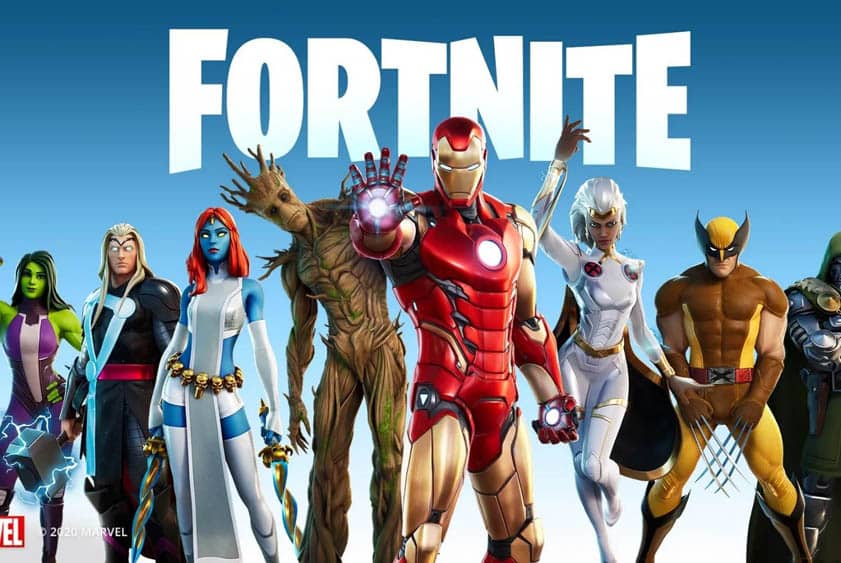 A picture of Fortnite, one of the best Iron Man games for PS4.