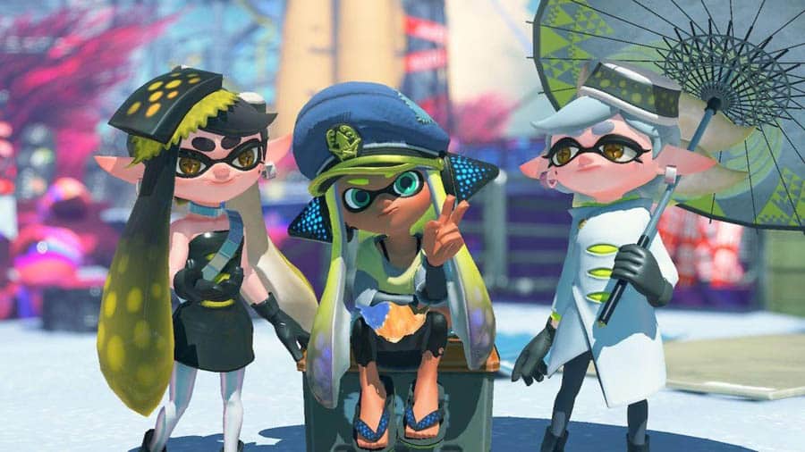 A picture of Splatoon 3, one of the best Iron Man games for Switch.