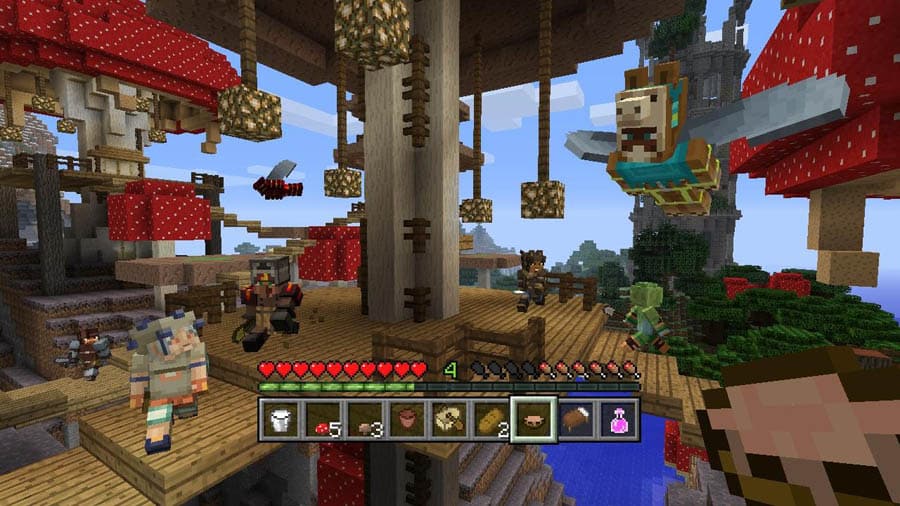 A main picture of Minecraft, one of the best Iron Man games for Xbox.