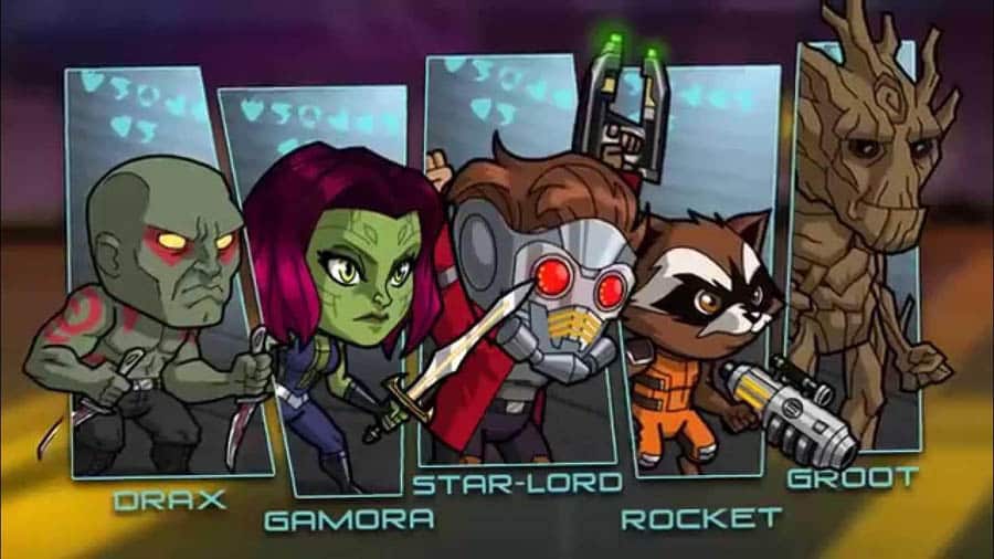 A picture of Guardians of the Galaxy: The Universal Weapon.