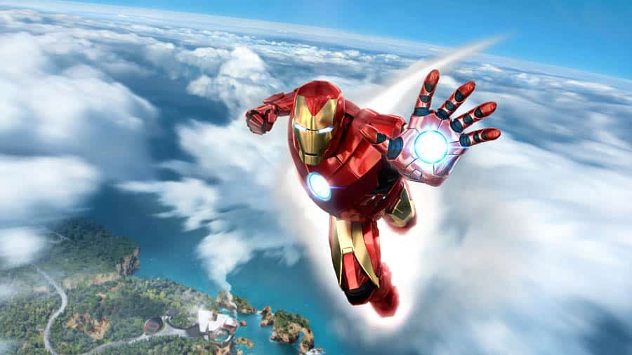 A picture of Marvel’s Iron Man VR, one of the best Marvel games for PS4.