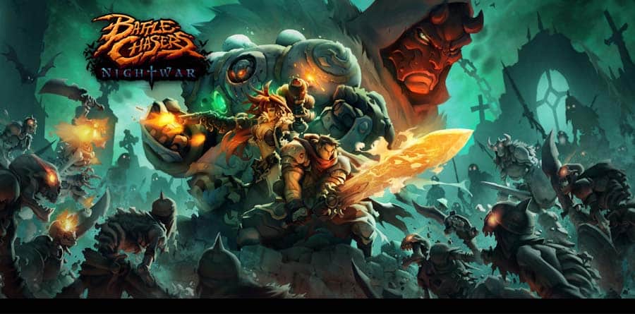 The Official Picture of Battle Chasers: Nightwar.