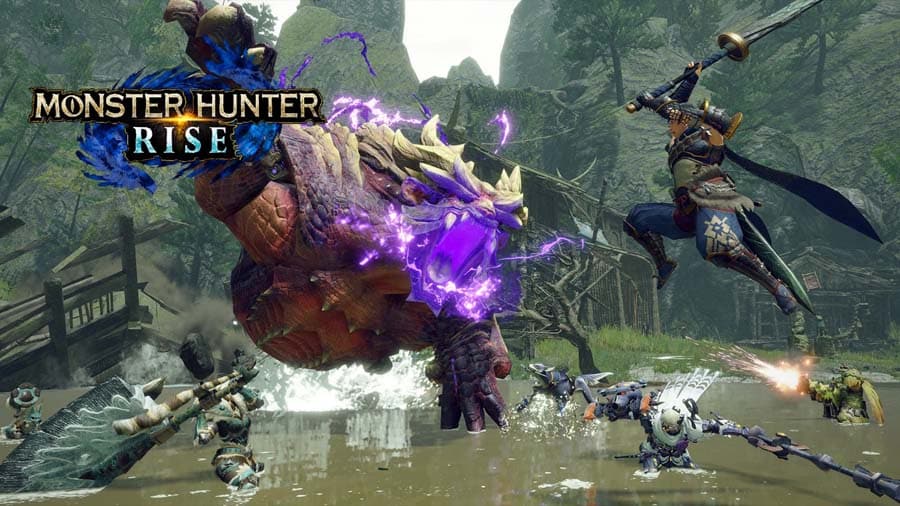 The Official Picture of Monster Hunter Rise From Capcom.