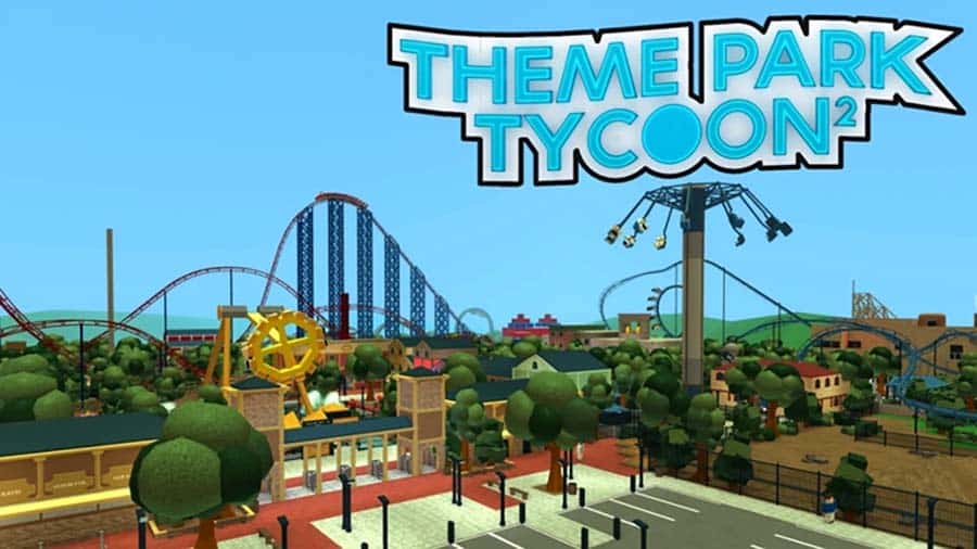 A wallpaper of Theme Park Tycoon 2.