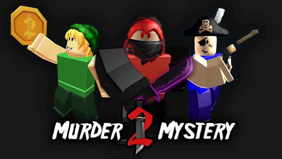 A picture of Murder Mystery 2, one of the best roleplay games for Roblox.