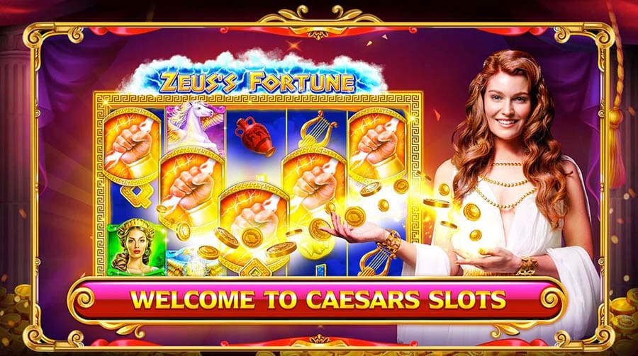 A picture of Caesars Slots, one of the best slot games for Android.