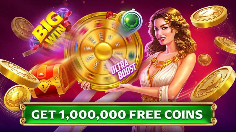 A picture of Caesars Slots, one of the best slot games for iOS.