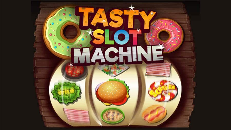 A main Picture of the game Tasty Slot Machine