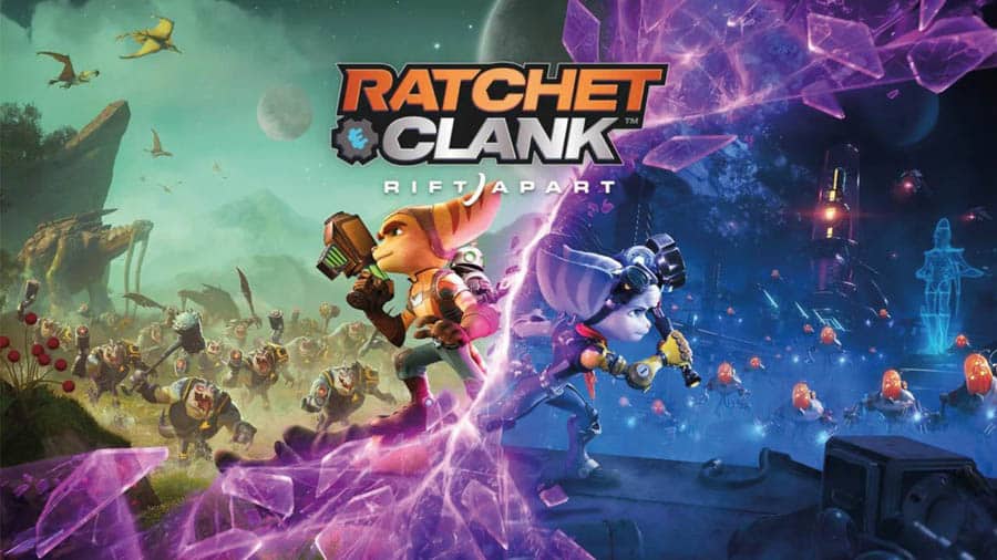 An official photo of Ratchet & Clank: Rift Apart.