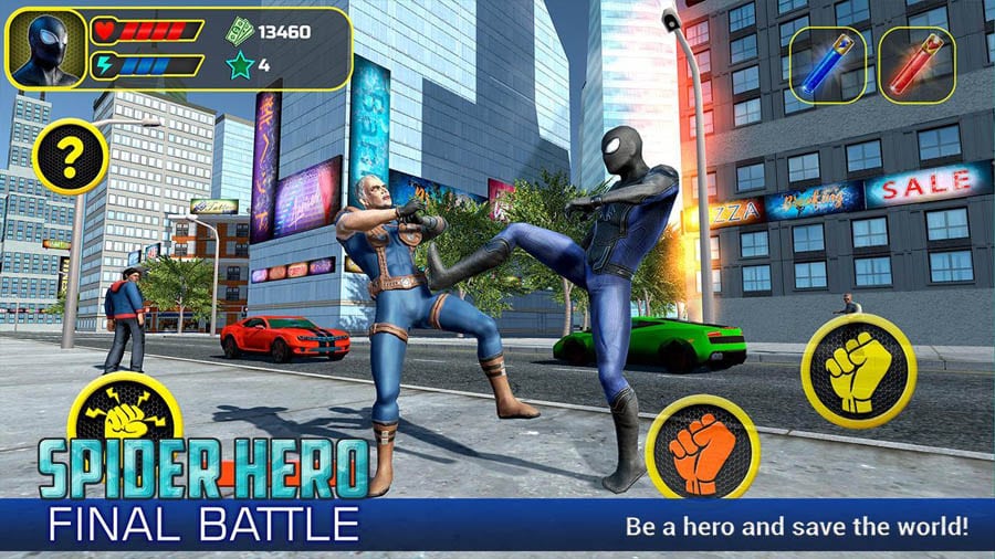 An official picture of Spider Hero: Final Showdown.