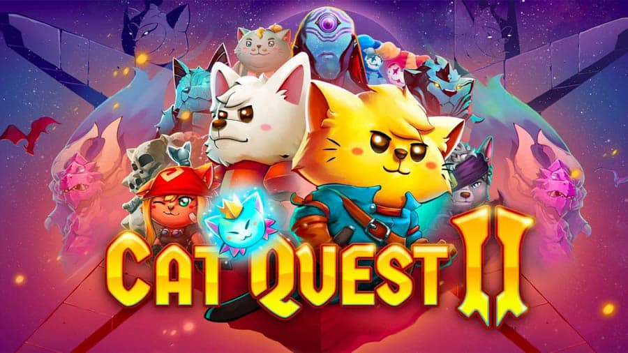 A picture of Cat Quest II, one of the best Spider-Man games on Steam.