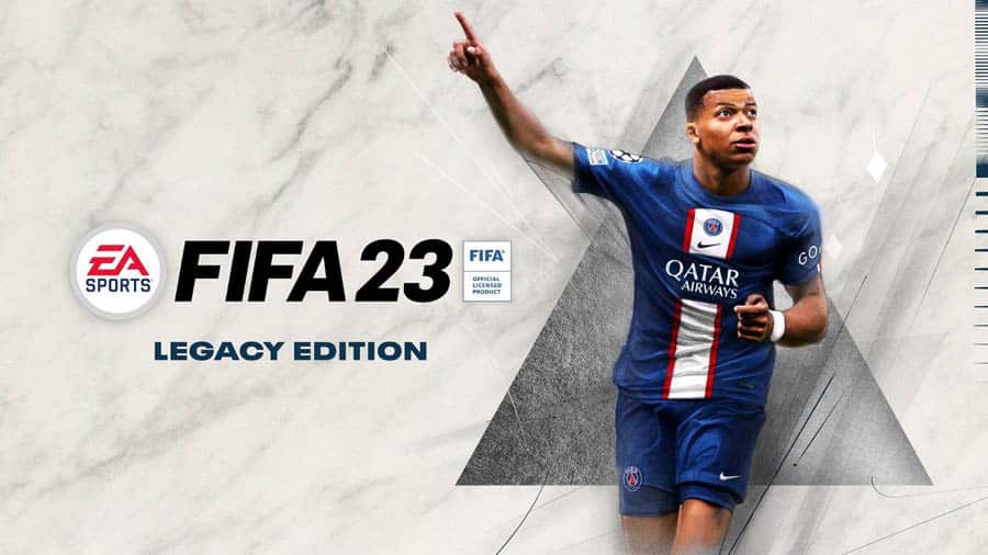 The Official Picture of FIFA 23 Legacy Edition, One of the Best Football Games.