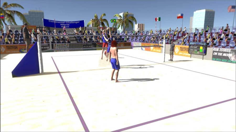 An official picture of Volleyball Unbound: Pro Beach Volleyball.