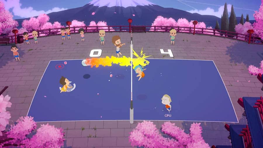 A picture of Super Volley Blast, one of the best volleyball games for Switch.