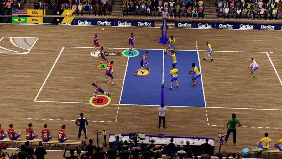 A picture of Spike Volleyball, one of the best volleyball games for Xbox.