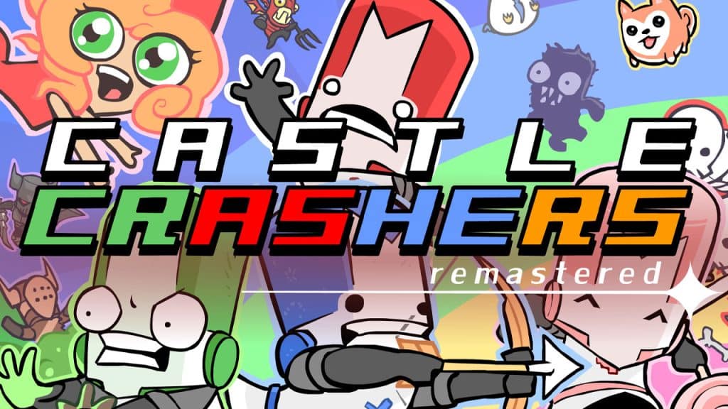 A picture of Castle Crashers Remastered, one of the best Co-Op Switch games for couples.