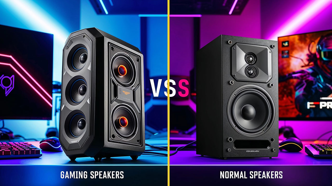 Gaming Speakers vs Normal Speakers