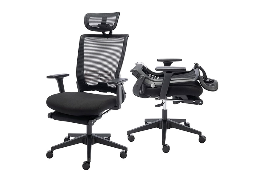 Image of a compact ergonomic chair.