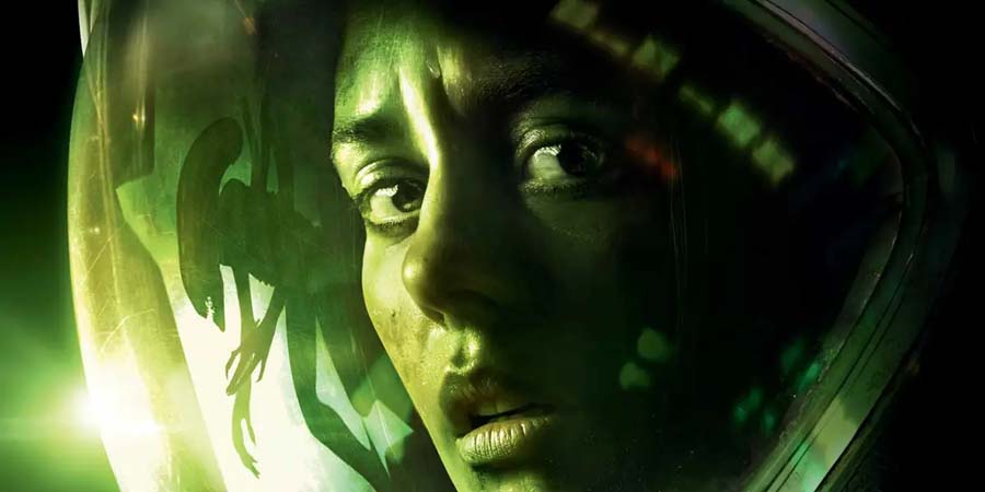 A wallpaper of Alien: Isolation, one of the best Alien games for Switch.