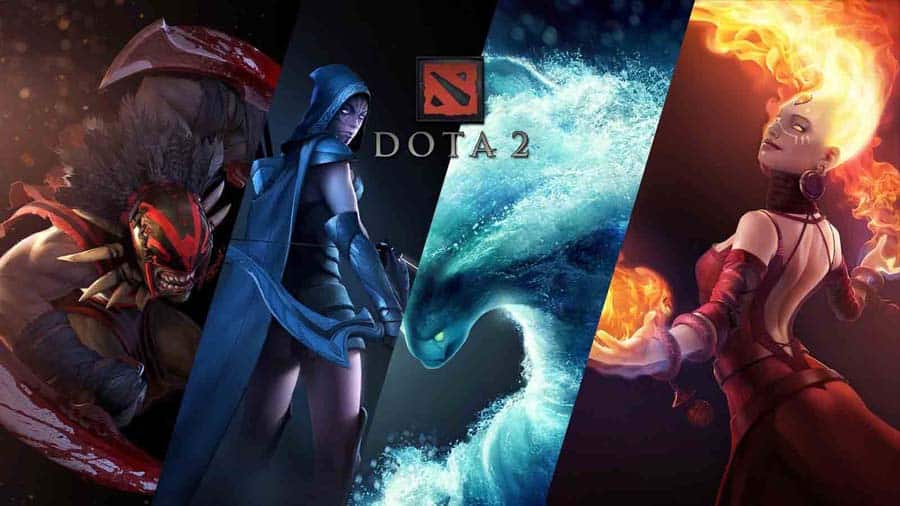 The Official Picture of Dota 2.