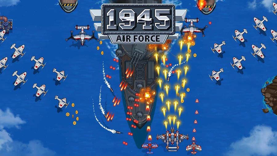 An official picture of 1945 Air Force: Airplane Shooting Games.