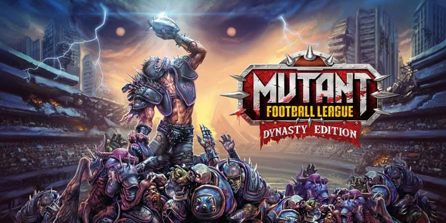 A picture of Mutant Football League Dynasty Edition, one of the best American Football games for PS5.