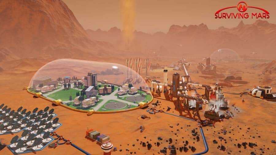 The Official Picture of Surviving Mars.