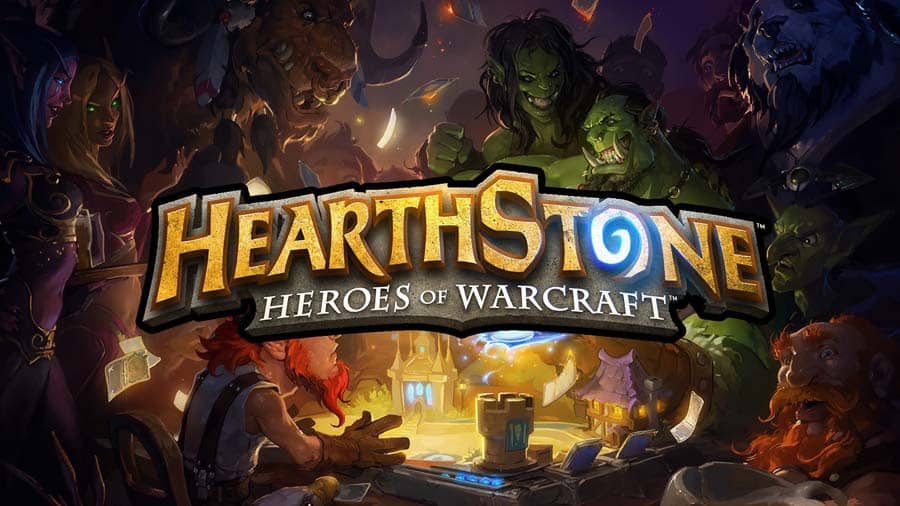 A picture of Hearthstone, one of the best Card games for Mac.