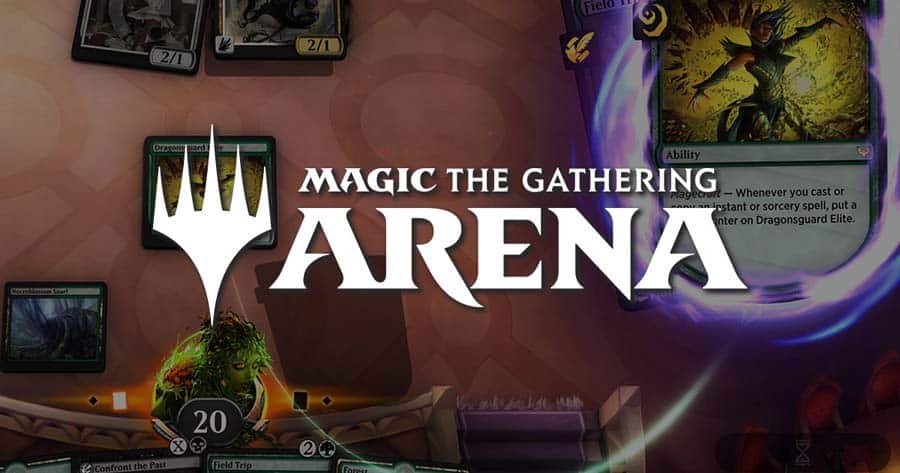 A wallpaper of Magic: The Gathering Arena, one of the best Card games for Mac.