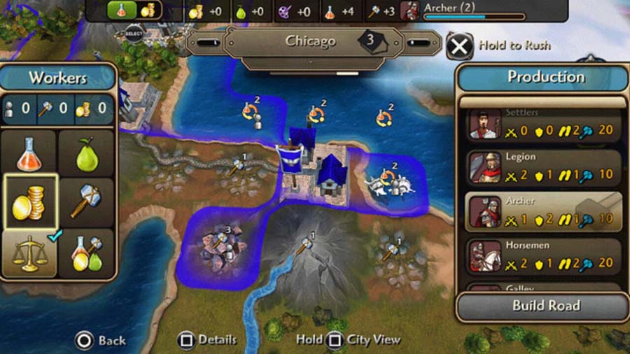 A main picture of Civilization Revolution 2, one of the best civilization games for Chromebook.