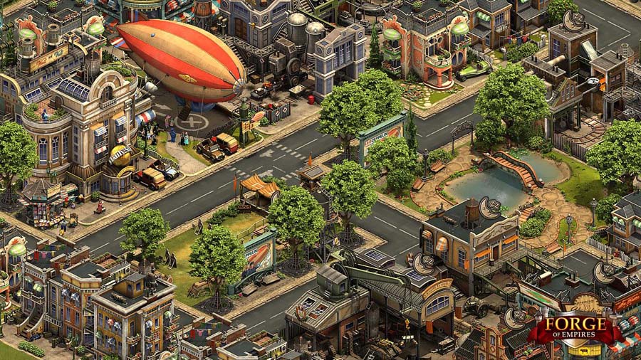 An official picture of Forge of Empires, one of the best civilization games for Chromebooks.