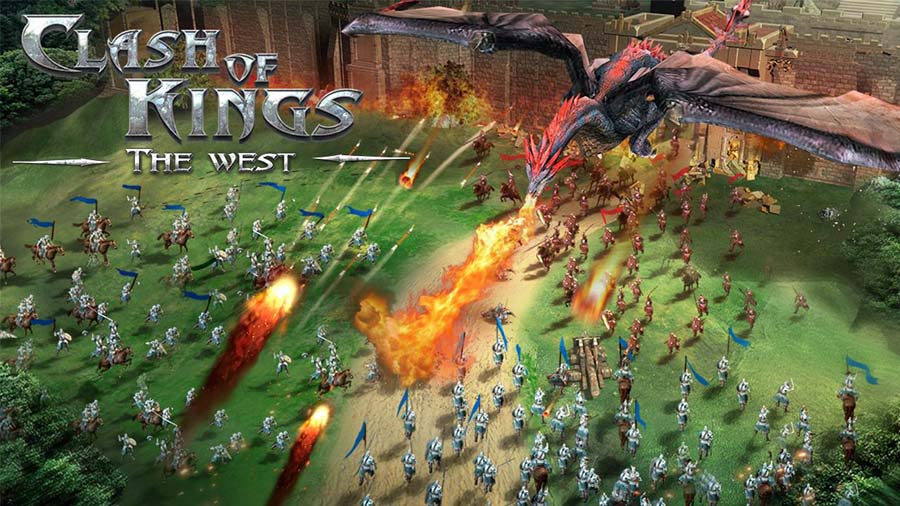 A wallpaper of Clash of Kings: War of Empires, one of the best civilization games for Chromebooks.