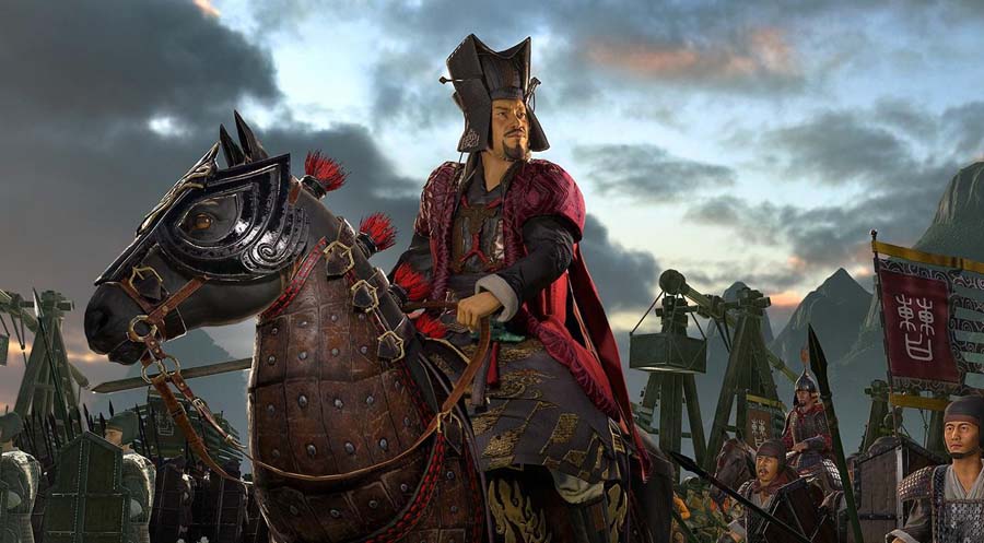 A main picture of Total War: Three Kingdoms, one of the best civilization games for PC.