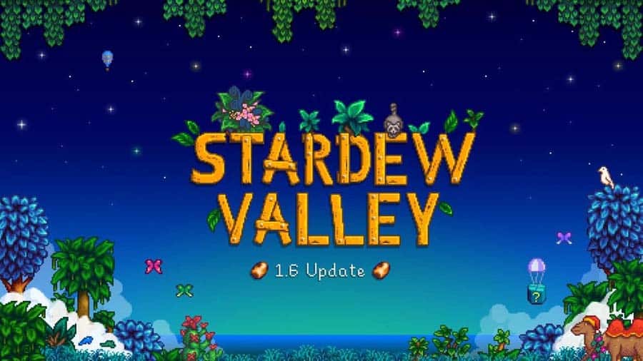 An official picture of Stardew Valley, one of the best Co-Op Switch games for couples.